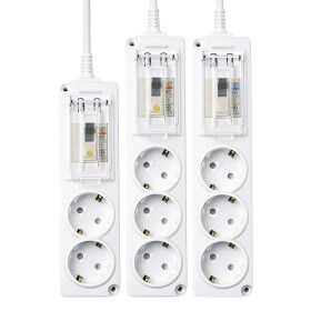 상품 이미지: 국산 4000W 고용량 멀티탭 과부하 누전 차단 멀티탭 2구 3구 에어컨 온풍기 온수매트