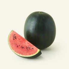 상품 이미지: 한반도 까망 애플수박, 1개, 3kg 이상
