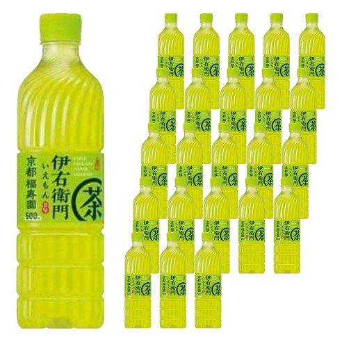 상품 이미지: 산토리 교토 이에몬 녹차, 600ml, 24개