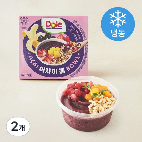 상품 이미지: 돌 아사이 볼 (냉동), 2개, 104g