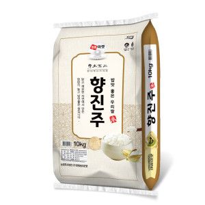 상품 이미지: 25년 햅쌀 향진주쌀 백미10kg 향미 누룽지향  상등급  단일품종