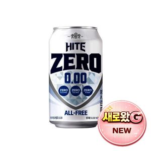 상품 이미지: 하이트제로 0.00 350ML 24캔 /알코올 ZERO 칼로리 ZERO 당류 감미료 ZERO