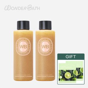 상품 이미지: 2PACK 원더바스 레몬청 팩 클렌저 허니레몬 200ml + 그린 마스크팩 2장 증정