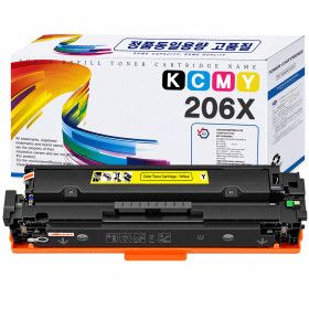 상품 이미지: HP 호환 W2112X 노랑 대용량 재생토너 MFP M255NW M255DW M283FDW M282NW 오늘출발