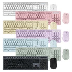 상품 이미지: OFFICE PRO WMK10 무선 키보드 마우스 세트 키스킨 포함 기본패키지 무소음 스타배송