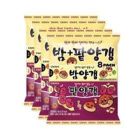 상품 이미지: 연양갱 8번들(밤양갱+팥양갱) 4팩(총32개) 등산/골프/러닝 당 충전 간식