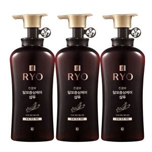 상품 이미지: 려 진결모 탈모증상케어 샴푸 두피모근케어 490ml  3개
