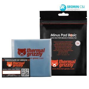 상품 이미지: 서린공식 Thermal Grizzly Minus Pad Basic 100x100 (1.0mm)