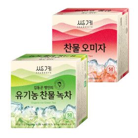 상품 이미지: (한정수량) 쌍계명차 찬물 오미자/유기농 찬물 녹차 50T 골라담기 사은품 증정