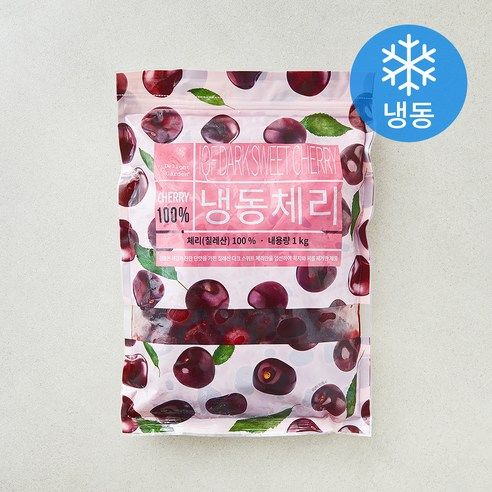 상품 이미지: 딜라잇가든 체리 (냉동), 1개, 1kg