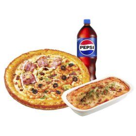 상품 이미지: (미스터피자) 하프앤하프M+오븐스파게티+콜라1.25L