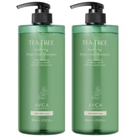상품 이미지: 1+1 아브카 티트리 두피 딥 클린 탈모완화 샴푸 800ml