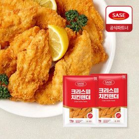 상품 이미지: 사세 치킨텐더 1kg 2봉 크리스피 치킨텐더