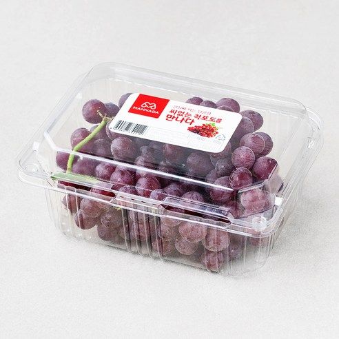 상품 이미지: 만나다 미국산 씨없는 적포도, 450g, 1개