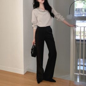 상품 이미지: (무료반품+15+15%)요즘에 여성 빅사이즈/텐셀진/여름/면/쿨링/청바지/데님/밴딩/린넨/부츠컷