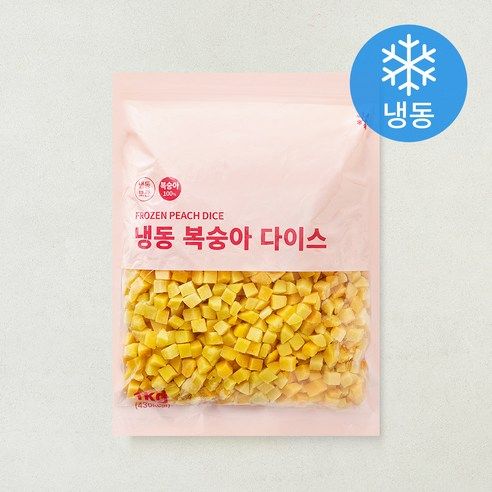 상품 이미지: 복숭아 다이스 (냉동)