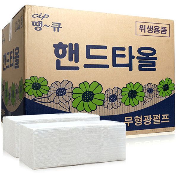 상품 이미지: 땡큐 무형광 핸드타올 5000매 점보롤 화장지