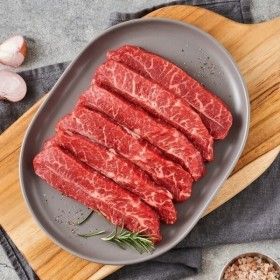 상품 이미지: 소고기 부채살 1kg (200g 5팩) 구이 육전용 스테이크 미국산 캐나다산