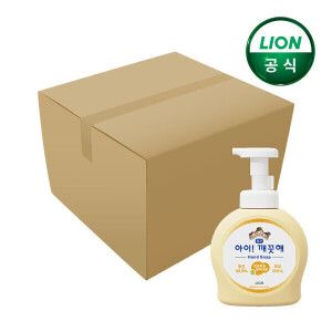 상품 이미지: 아이깨끗해 핸드솝 순 490ml 용기 12개/1박스