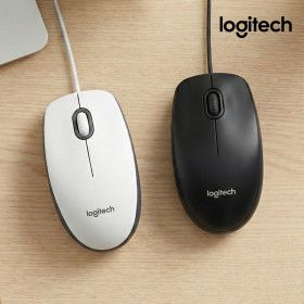 상품 이미지: 국내정품 로지텍코리아 M100r USB 유선 마우스 좌우대칭형 디자인으로 왼손잡이도 사용가능/KH