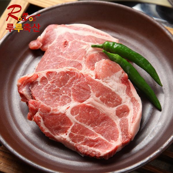 상품 이미지: 왕목살 구이용 500g+500g 수입돼지고기