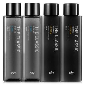 상품 이미지: 남성화장품 스킨 로션 250ml 4개 대용량 남자기초 화장품 세트 미백 주름개선