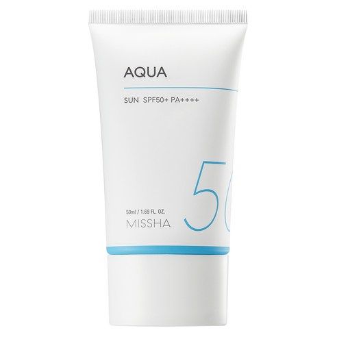 상품 이미지: 미샤 올 어라운드 세이프 블록 아쿠아 선크림 SPF50+ PA++++, 50ml, 1개