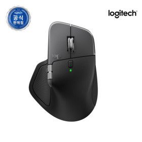 상품 이미지: 로지텍 코리아 공식 MX Master 4 for Mac 블루투스 무선 마우스 스페이스 블랙