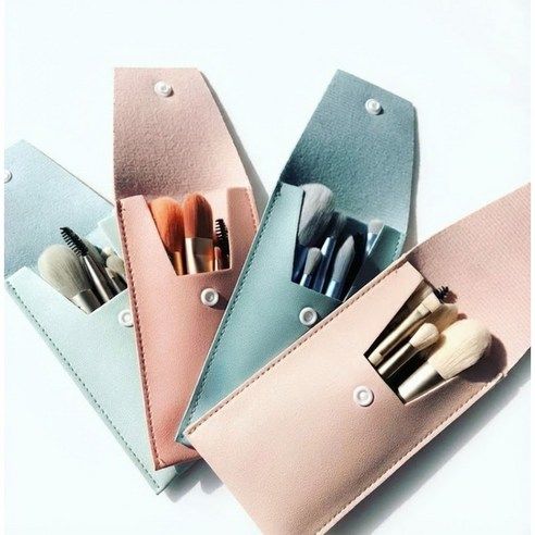 상품 이미지: 데일리프렌즈 연지네 미니 메이크업 브러쉬 8종 1세트, 1개, 피치