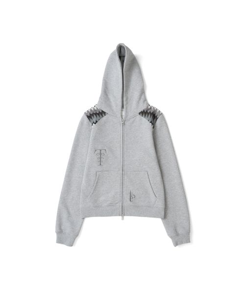 상품 이미지: TCM boheme hooded zip-up (melange grey)