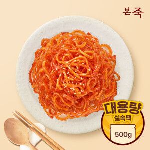 상품 이미지: (신선집중) 본죽 대용량 진미채볶음 500g 1+1팩 (총2팩/1kg)