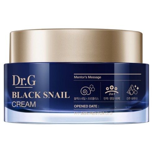 상품 이미지: 닥터지 블랙 스네일크림, 50ml, 1개