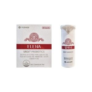 상품 이미지: 유한양행 엘레나 UREX 프로바이오틱스 여성 질유산균 170mg x 60캡슐 1개_MZ