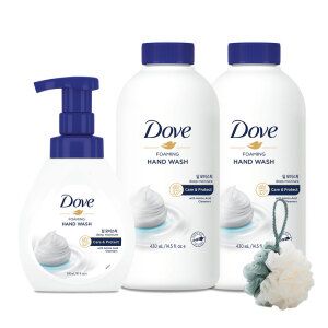 상품 이미지: 도브 포밍 핸드워시 딥너리싱 본품 240ml 1개 + 리필 430ml 2개 + 증정