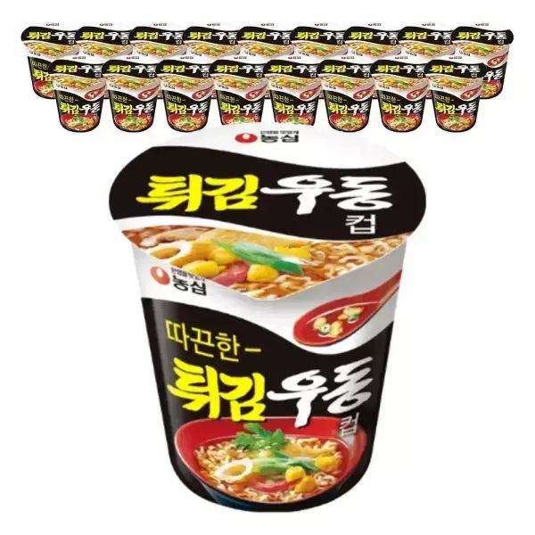 상품 이미지: 농심 튀김우동컵, 62g, 18개