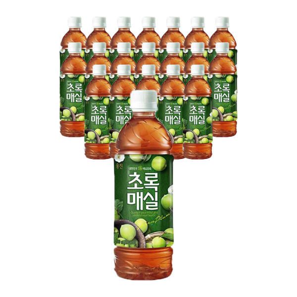 상품 이미지: 웅진 초록매실, 500ml, 20개, 1박스