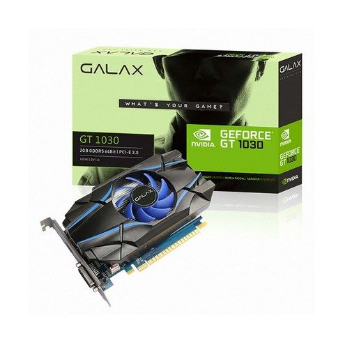 상품 이미지: GALAX 지포스 GT1030 D5 2GB 그래픽카드 (지케이알테크)