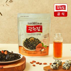 상품 이미지: (현대홈쇼핑)광천김 아몬드 김자반 40g x 10봉