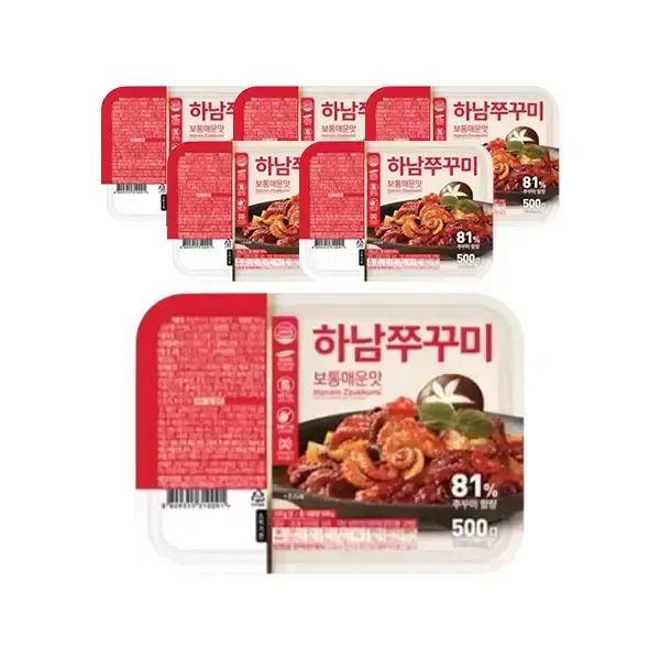 상품 이미지: 하남쭈꾸미 보통매운맛, 500g, 6개
