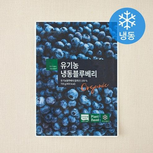 상품 이미지: 딜라잇가든 칠레산 유기가공식품 인증 블루베리 (냉동), 1개, 700g