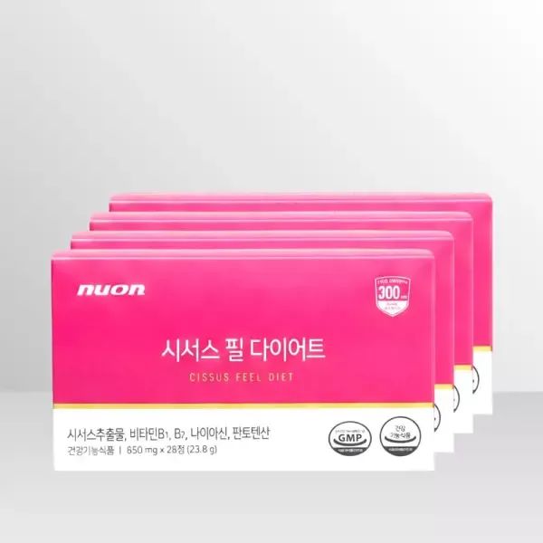 상품 이미지: 뉴온 시서스 필 다이어트 850mg x 28정 x 4개 / IBY