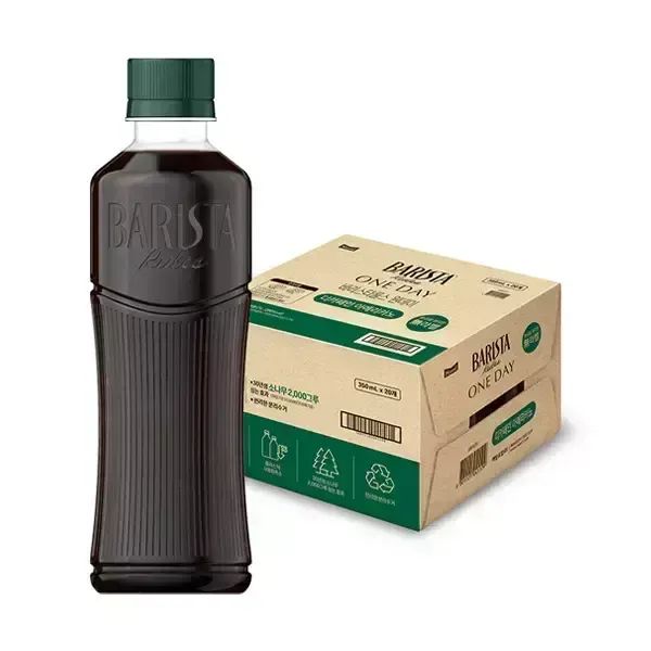 상품 이미지: 바리스타룰스 그란데 무라벨 디카페인 아메리카노 350ml, 20개