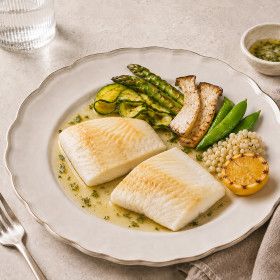 상품 이미지: 순살 가자미 1kg (100g x 10팩) / 무염 냉동 소포장 가시제거 흰살생선 스테이크 구이용 이유식 간편요리