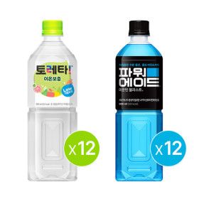 상품 이미지: (현대홈쇼핑)토레타 900ml PET 12개+파워 마운틴블라스트 900ml PET 12개