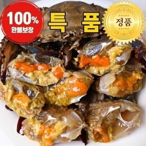상품 이미지: (저염간장/맛잘알MD픽) 국내산 연평도 알배기 암꽃게 간장게장 2kg 특가 특별할인 행사중