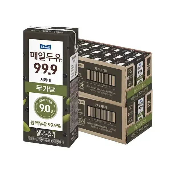 상품 이미지: 매일두유 99.9 서리태 190ml, 48개