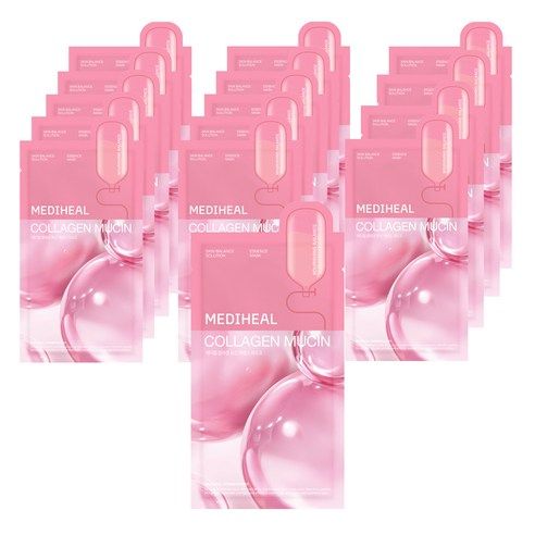 상품 이미지: 메디힐 콜라겐 뮤신 에센스 마스크팩 20ml, 1개입, 15개