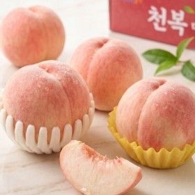 상품 이미지: 고당도 딱딱이 복숭아 4kg 24과내외 로얄과 백도 황도 오픈런 초특가