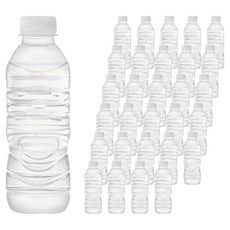 상품 이미지: 아이시스 생수 화이트캡 무라벨, 40개, 300ml