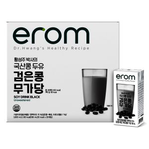 상품 이미지: 이롬 황성주 검은콩 무가당두유 190ml x 100팩 (예약주문-9월1주차후반발송)